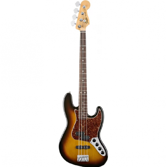 Fender Reggie Hamilton Standard Jazz Bass®, 3 Tone Sunburst, Rosewood Fretboard