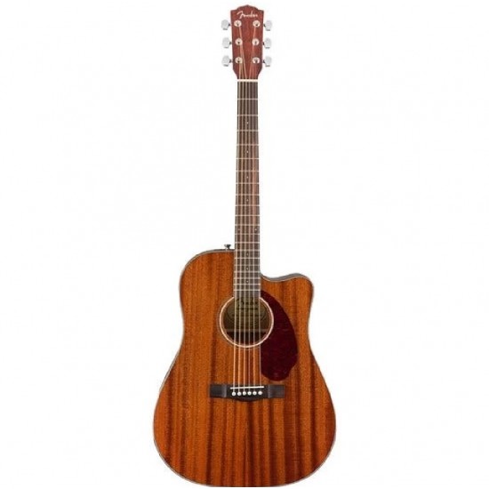 Fender CD-140SCE Acoustic Guitar Dreadnought all Mahogany w/ Cutaway- 0970213322