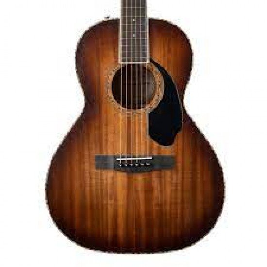 Fender PS-220E Parlor Acoustic-electric Guitar - Aged Cognac Burst