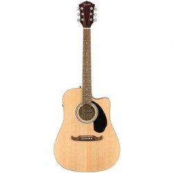 Fender FA-125CE Semi Acoustic Guitar Natural - 0971113521
