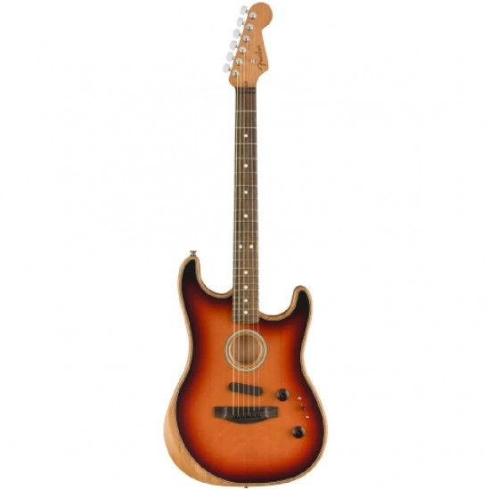 Fender Acoustasonic Stratocaster Acoustic-electric Guitar - 3-Color Sunburst