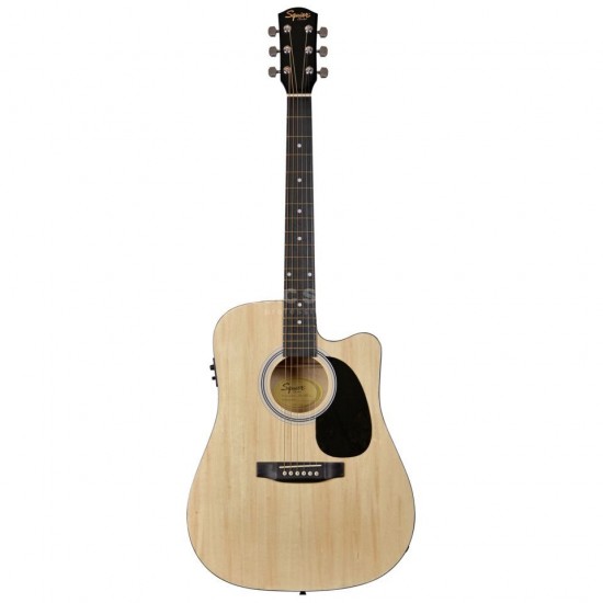 Fender SA-105CE Dreadnought  Electro Acoustic Guitar Natural - 0930307021