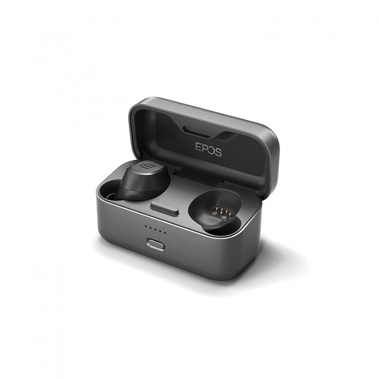 EPOS GTW 270 Hybrid Closed Acoustic Wireless Earbuds with Dongle