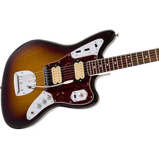 Fender 0143001700 Kurt Cobain Jaguar NOS - 3-Tone Sunburst with Rosewood Fingerboard