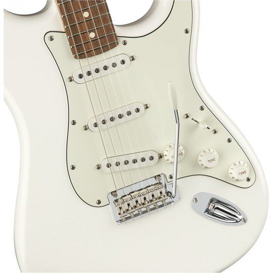 Fender 144503515 Player Stratocaster Electric Guitar Pau Ferro Fingerboard - Polar White