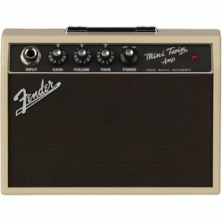 Fender Mini '65 Twin 1-watt 2 x 3-inch Combo Amp - Blonde