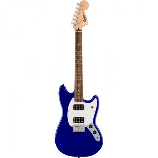 Fender 0371220587 Squier Bullet Mustang Electric Guitar HH - Imperial Blue
