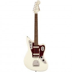 Fender 0374092505 Squier Classic Vibe '60s Jaguar Electric Guitar - Olympic White