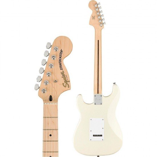 Fender 0378200505 Squier Affinity Series Telecaster Electric Guitar - Olympic White with Laurel Fingerboard