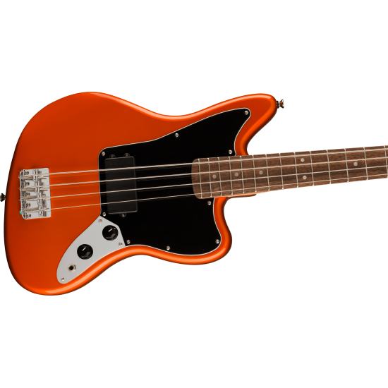 Fender 0378501996 Squier FSR Affinity Jaguar Bass H In Metallic Orange