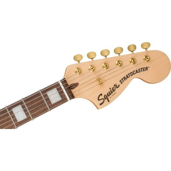 Fender 0379410502 Squier 40th Anniversary Gold Edition Stratocaster - Lake Placid Blue Fender 0379410502 Squier 40th Anniversary Gold Edition Stratocaster - Lake Placid Blue