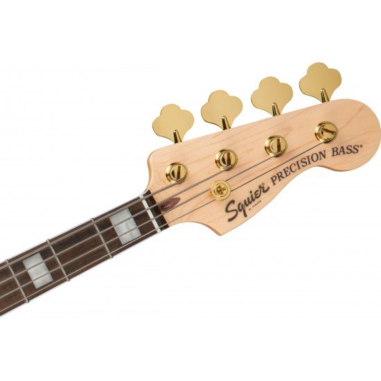 Fender 0379430502 Squier 40th Anniversary Gold Edition Precision Bass - Lake Placid Blue Fender 0379430502 Squier 40th Anniversary Gold Edition Precision Bass - Lake Placid Blue