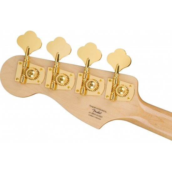 Fender 0379430506 Squier 40th Anniversary Gold Edition Precision Bass - Black Fender 0379430506 Squier 40th Anniversary Gold Edition Precision Bass - Black