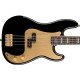 Fender 0379430506 Squier 40th Anniversary Gold Edition Precision Bass - Black