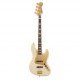 Fender 0379440505 Squier 40th Anniversary Gold Edition Jazz Bass - Olympic White