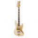 Fender 0379440505 Squier 40th Anniversary Gold Edition Jazz Bass - Olympic White Fender 0379440505 Squier 40th Anniversary Gold Edition Jazz Bass - Olympic White