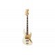 Fender 0379440505 Squier 40th Anniversary Gold Edition Jazz Bass - Olympic White Fender 0379440505 Squier 40th Anniversary Gold Edition Jazz Bass - Olympic White