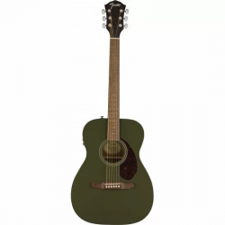 Fender 0971252576 FA-230E FSR Limited Edition Concert Electro Acoustic Guitar, Olive