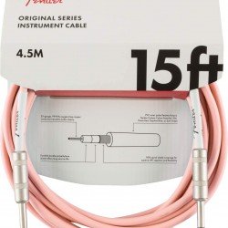 Fender 0990515056 Original Instrument Cable Shell Pink 15ft 