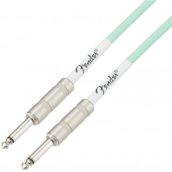 Fender 0990520058 Original Series Straight to Straight Instrument Cable - 18.6 foot Surf Green