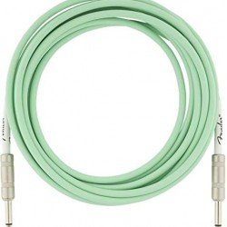Fender 0990520058 Original Series Straight to Straight Instrument Cable - 18.6 foot Surf Green