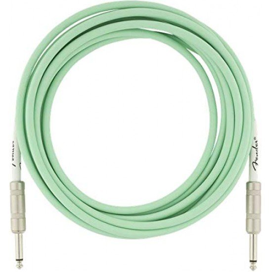 Fender 0990520058 Original Series Straight to Straight Instrument Cable - 18.6 foot Surf Green