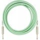 Fender 0990520058 Original Series Straight to Straight Instrument Cable - 18.6 foot Surf Green