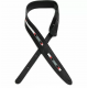 Fender 0990612002 Paramount Acoustic Guitar Leather Strap - Black Fender 0990612002 Paramount Acoustic Guitar Leather Strap - Black
