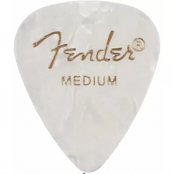 Fender 351 Shape White Moto Medium - 1982351305