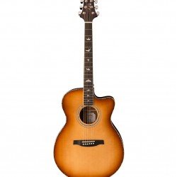 PRS SE Angelus A40E Acoustic-Electric Guitar, Tobacco Sunburst Finish, PRS Hardshell Case Included