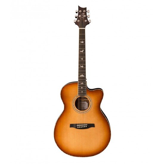 PRS SE Angelus A40E Acoustic-Electric Guitar, Tobacco Sunburst Finish, PRS Hardshell Case Included