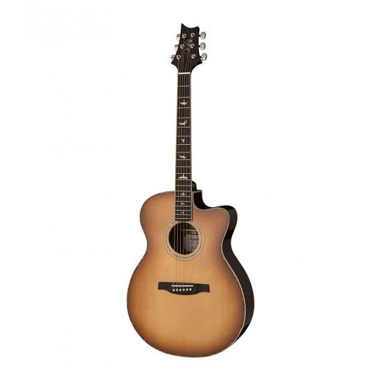 PRS SE Angelus A40E Acoustic-Electric Guitar, Tobacco Sunburst Finish, PRS Hardshell Case Included