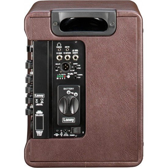 Laney AFRESCO2 Acoustic instrument combo - 60W - Rechargable Li-Ion battery power Laney AFRESCO2 Acoustic instrument combo - 60W - Rechargable Li-Ion battery power