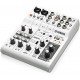 Yamaha AG06 Mk2 6-channel Mixer and USB Audio Interface - White