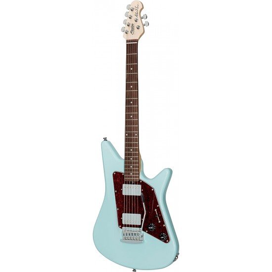 Sterling By Music Man AL40 Albert Lee Signature Electric Guitar-Daphne Blue