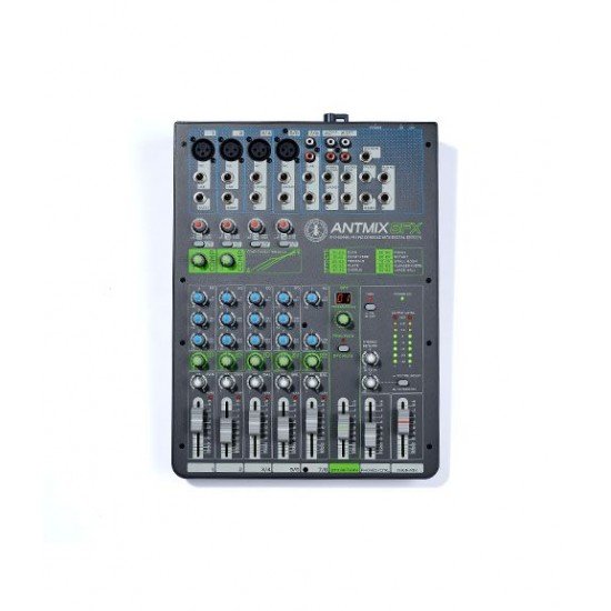 ANTMIX 8FX 8-Channel Mixing Console