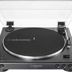 Audio-Technica AT-LP60XBT Fully Automatic Wireless Belt-Drive Turntable - Black