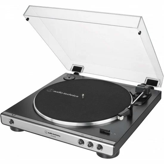 Audio-Technica AT-LP60XUSB-GM Fully Automatic Belt-Drive Stereo Turntable (Analog & USB), Gunmetal Audio-Technica AT-LP60XUSB-GM Fully Automatic Belt-Drive Stereo Turntable (Analog & USB), Gunmetal
