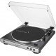 Audio-Technica AT-LP60XUSB-GM Fully Automatic Belt-Drive Stereo Turntable (Analog & USB), Gunmetal