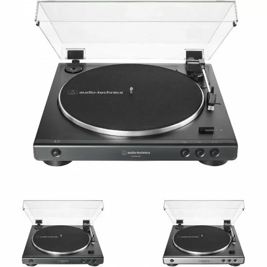 Audio-Technica AT-LP60XUSB-GM Fully Automatic Belt-Drive Stereo Turntable (Analog & USB), Gunmetal Audio-Technica AT-LP60XUSB-GM Fully Automatic Belt-Drive Stereo Turntable (Analog & USB), Gunmetal