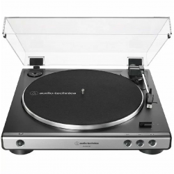 Audio-Technica AT-LP60XUSB-GM Fully Automatic Belt-Drive Stereo Turntable (Analog & USB), Gunmetal