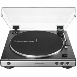 Audio-Technica AT-LP60XUSB-GM Fully Automatic Belt-Drive Stereo Turntable (Analog & USB), Gunmetal