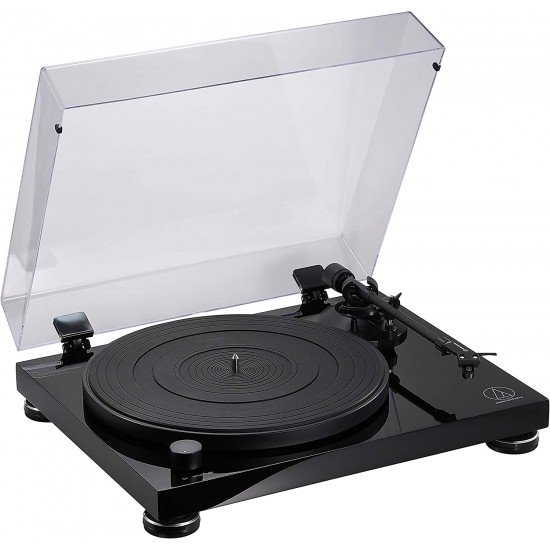 Audio-Technica AT-LPW50PB Fully Manual Belt-Drive Turntable