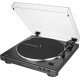 Audio-Technica AT-LP60X-BK Fully Automatic Belt-Drive Stereo Turntable, Black