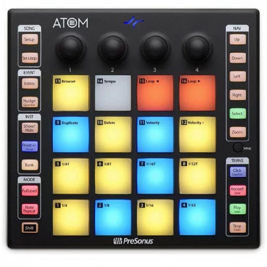 PreSonus ATOM 16-pad Performance Controller
