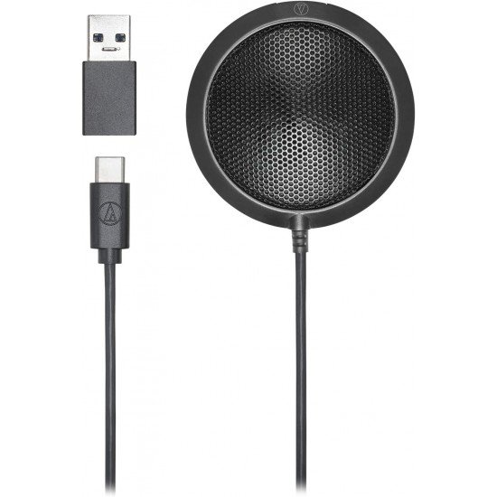 Audio-Technica ATR4697-USB Omnidirectional Condenser Boundary Microphone Audio-Technica ATR4697-USB Omnidirectional Condenser Boundary Microphone