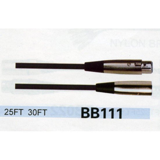 Soundking BB111 /30FT Instrument Cable Black