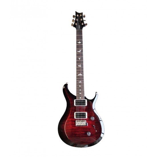 PRS S2 Custom 24 Series Electric Guitar Fire Red Burst Custom Color Includes Deluxe PRS Gig Bag