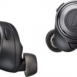 Audio Technica ATH-CKS50TW Solid Bass True Wireless Headphones Black