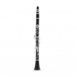 Stagg Bb Clarinet, 17 Key Boehm System, ABS Body and Silver Keys and Rings